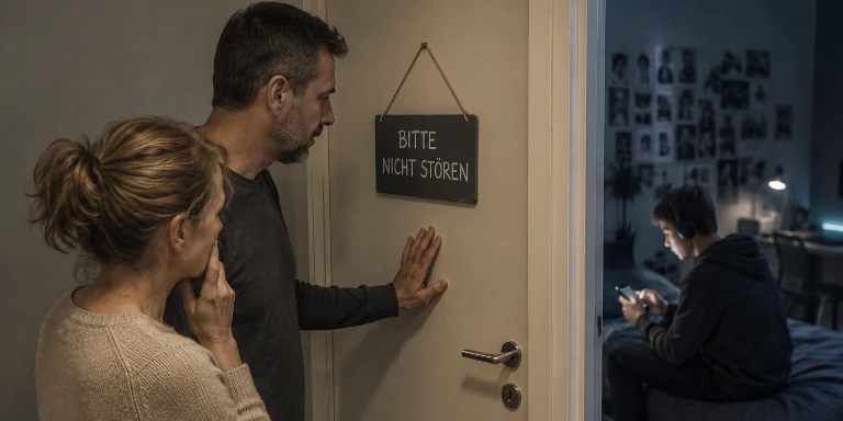 Jugendliche ziehen sich zurück